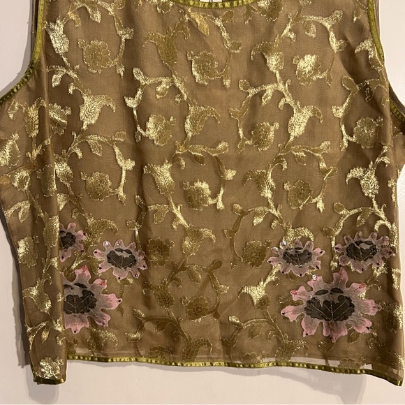 NWT Sandy Starkman Women's Tank Silk Size Top 2X - Picture 3 of 7